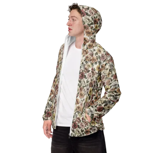 Heirloom Garden on a Men's Windbreaker