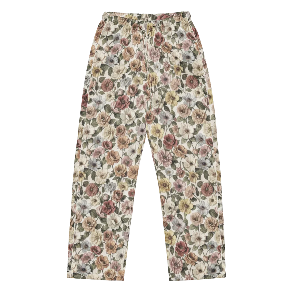 Heirloom Garden on Women's Pajama Pants — Front