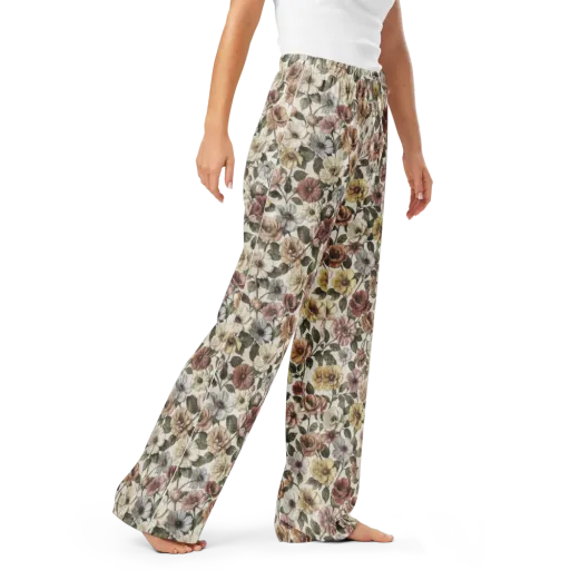 Heirloom Garden on a Women's Pajama Pants