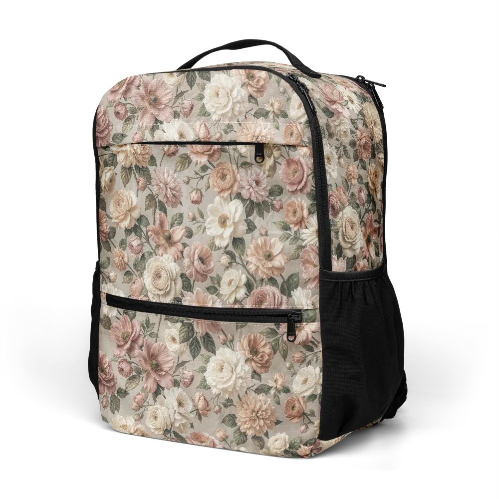 Blush Conservatory on Utility Backpack — Left Front