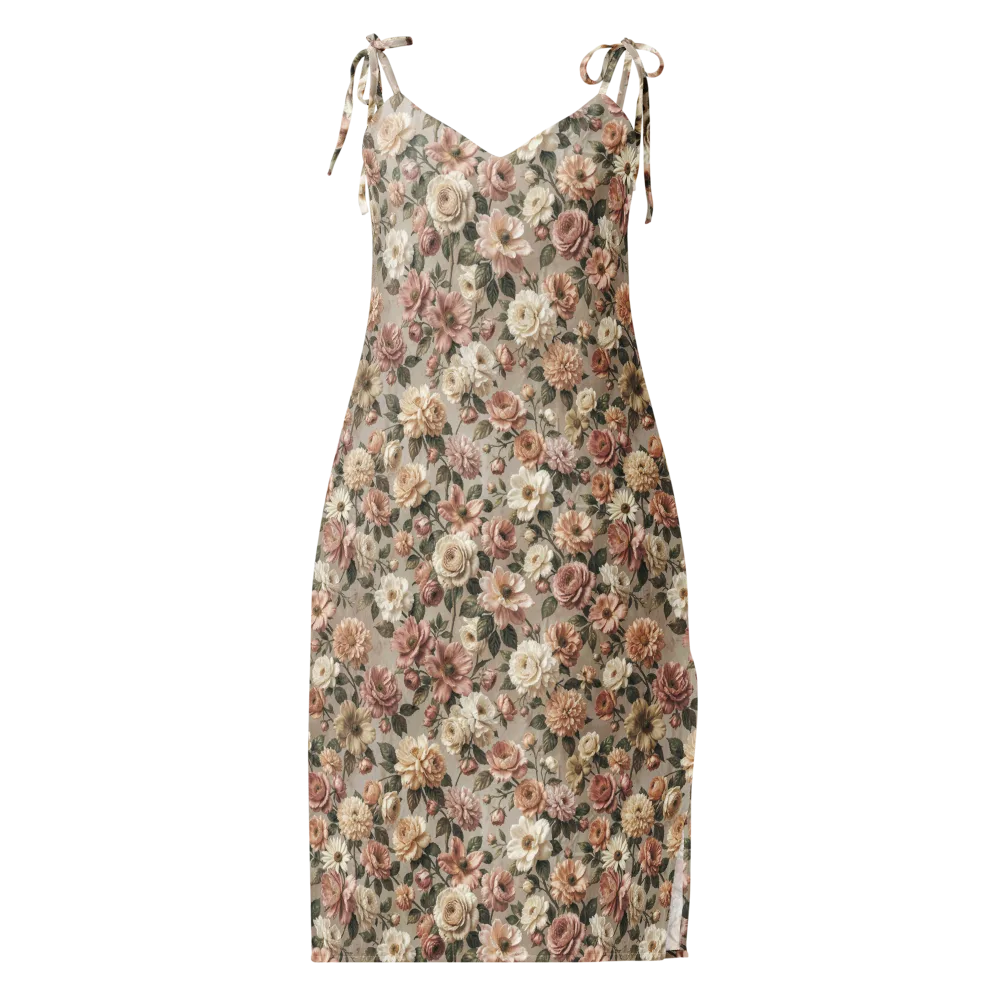 Blush Conservatory on Slip Dress — Front