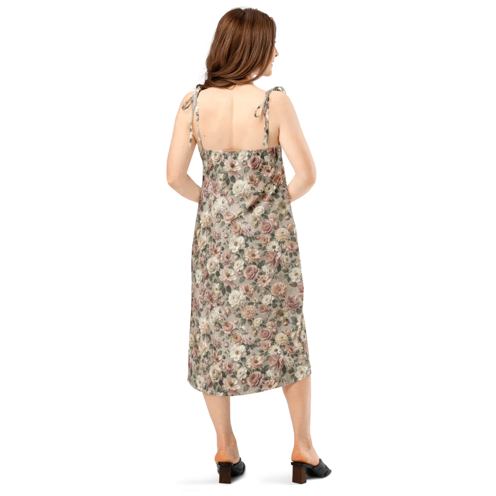 Blush Conservatory on Slip Dress — Back