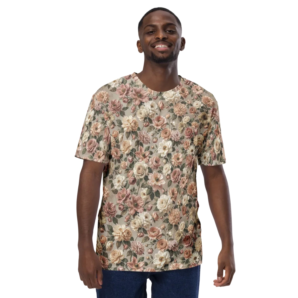 Blush Conservatory on Men's Crew Neck T-Shirt — Front