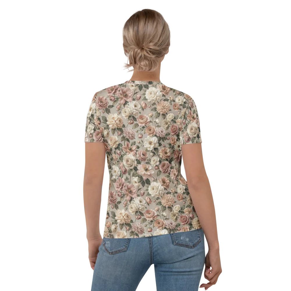 Blush Conservatory on Women's Crew Neck T-Shirt — Back