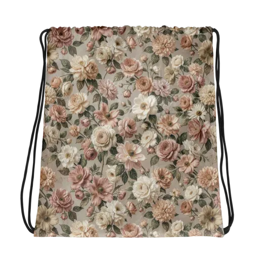 Blush Conservatory on a Drawstring Bag
