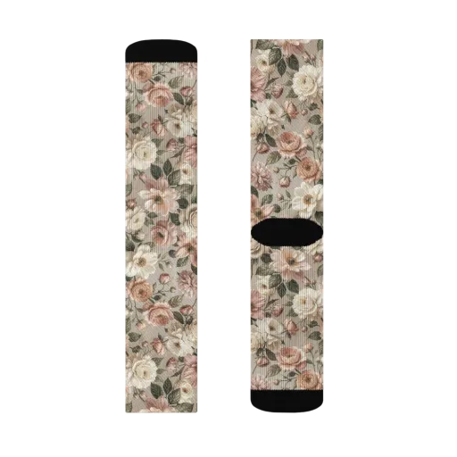Blush Conservatory on a Socks