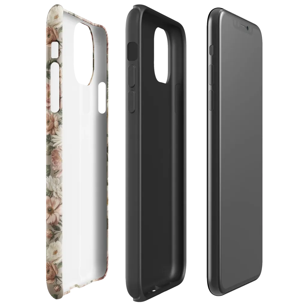 Blush Conservatory on Tough Case for iPhone® — Right