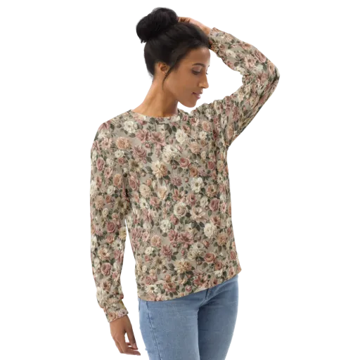 Blush Conservatory on a Sweatshirt