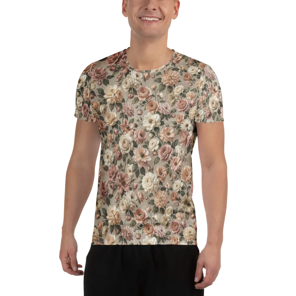 Blush Conservatory on Men's Athletic T-Shirt — Front