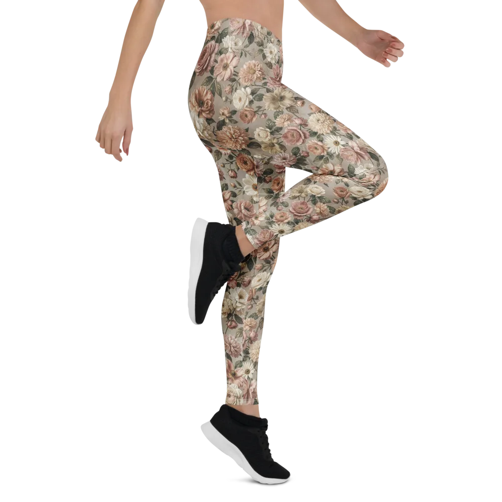 Blush Conservatory on Leggings — Right