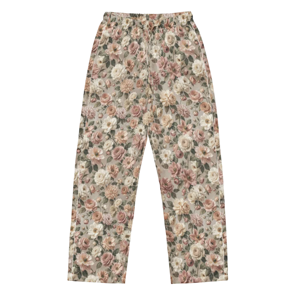 Blush Conservatory on Women's Pajama Pants — Front