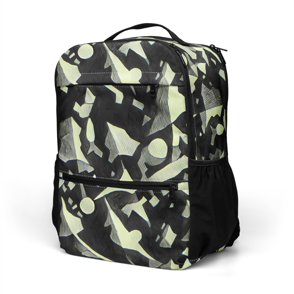 Obsidian Circuit on Utility Backpack — Left Front