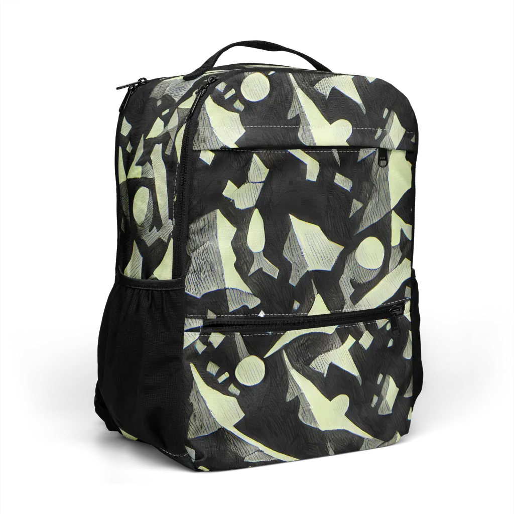 Obsidian Circuit on Utility Backpack — Right Front