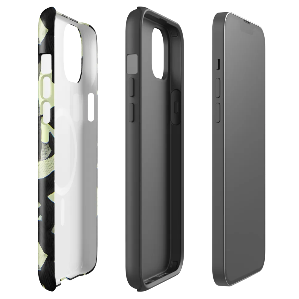 Obsidian Circuit on MagSafe Tough Case for iPhone® — Front