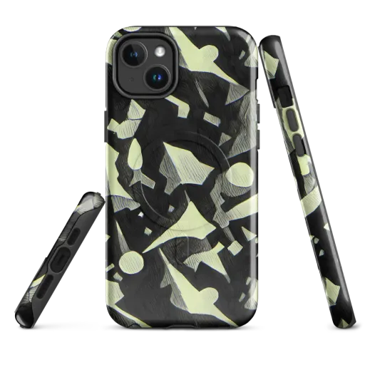 Obsidian Circuit on a MagSafe Tough Case for iPhone®