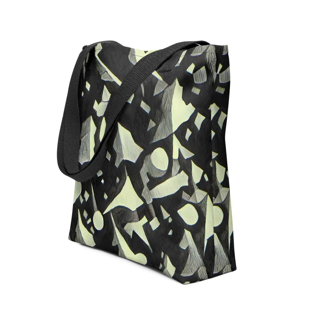 Obsidian Circuit on Tote Bag — Front