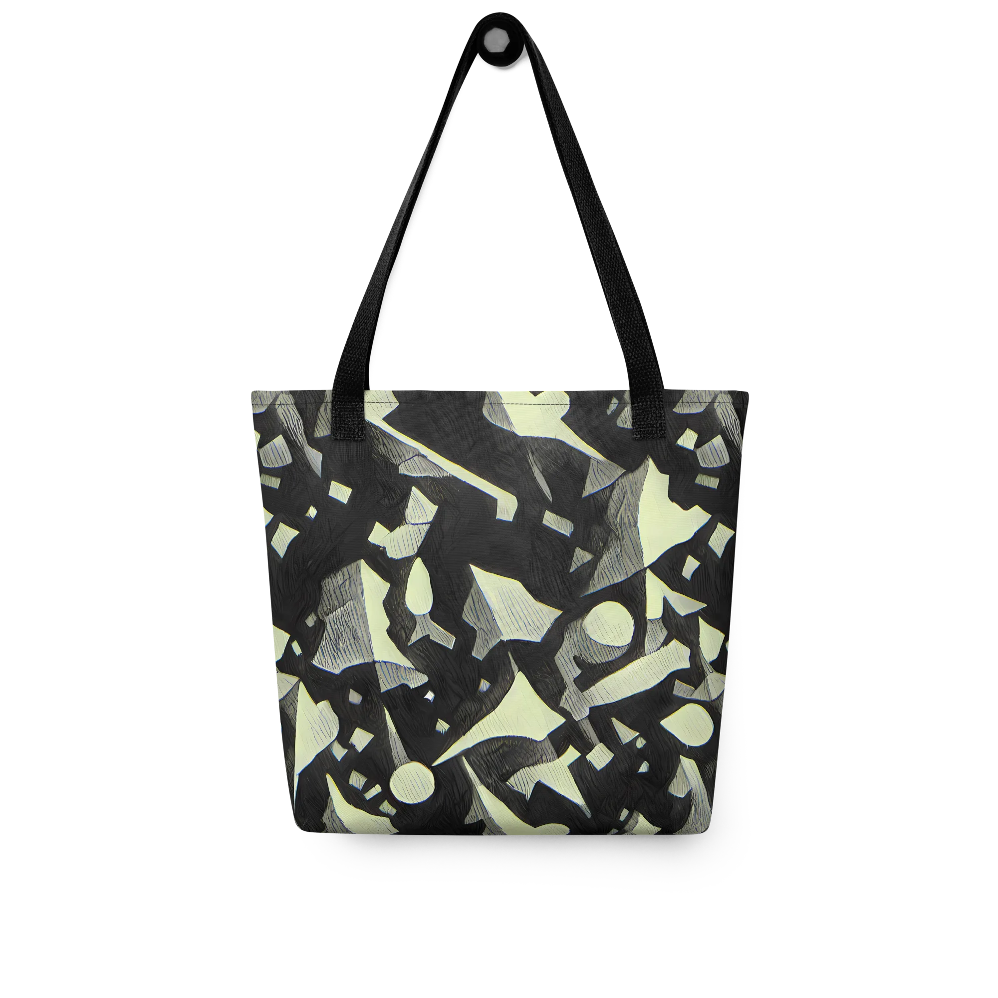 Obsidian Circuit on Tote Bag — Front