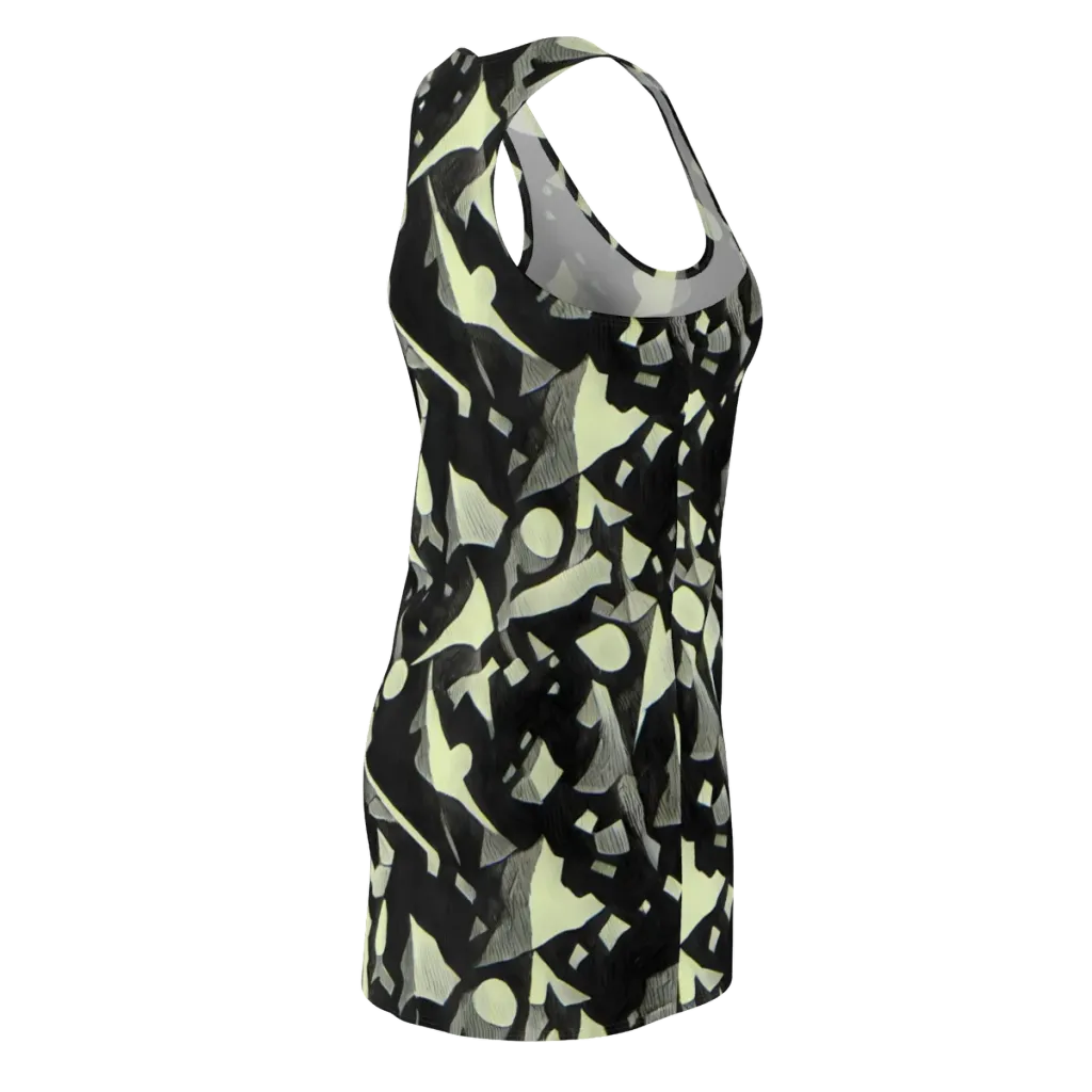 Obsidian Circuit on Racerback Dress — Back Side