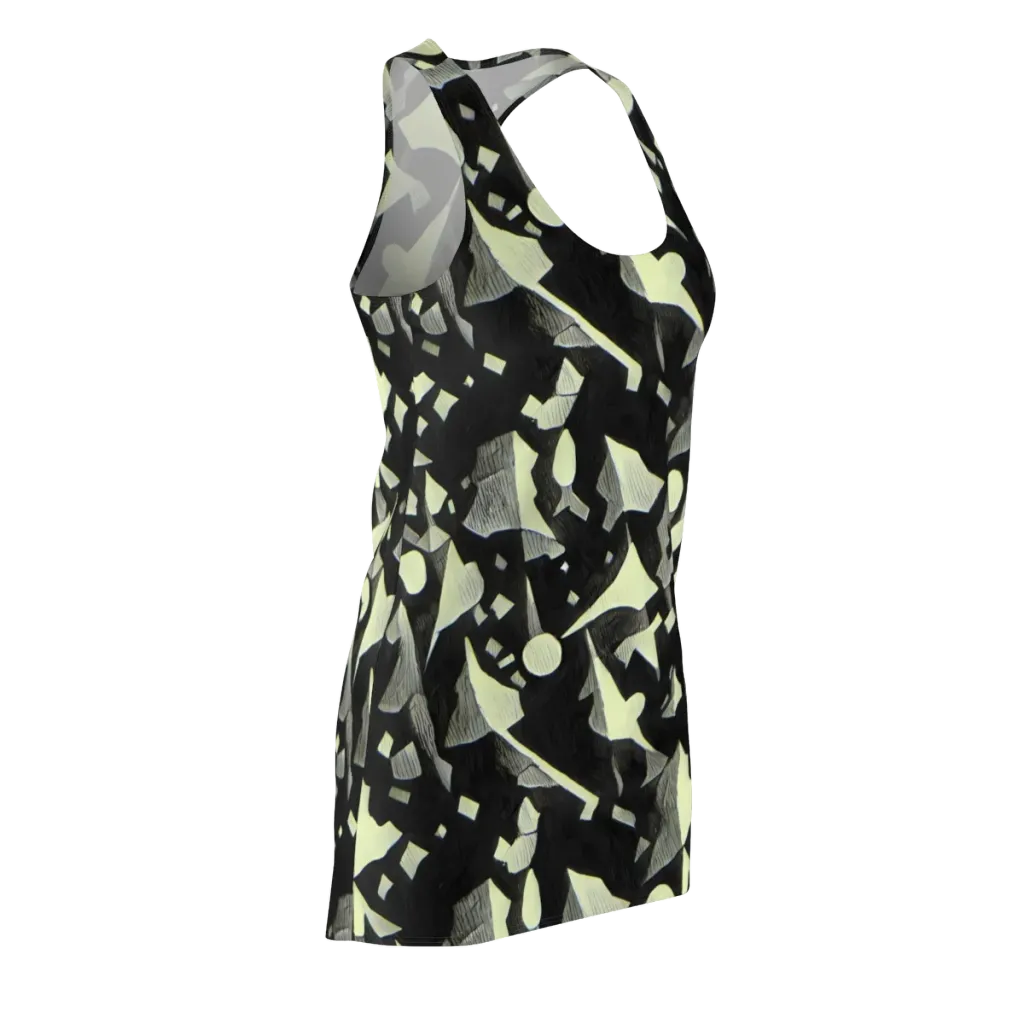 Obsidian Circuit on Racerback Dress — Front Side