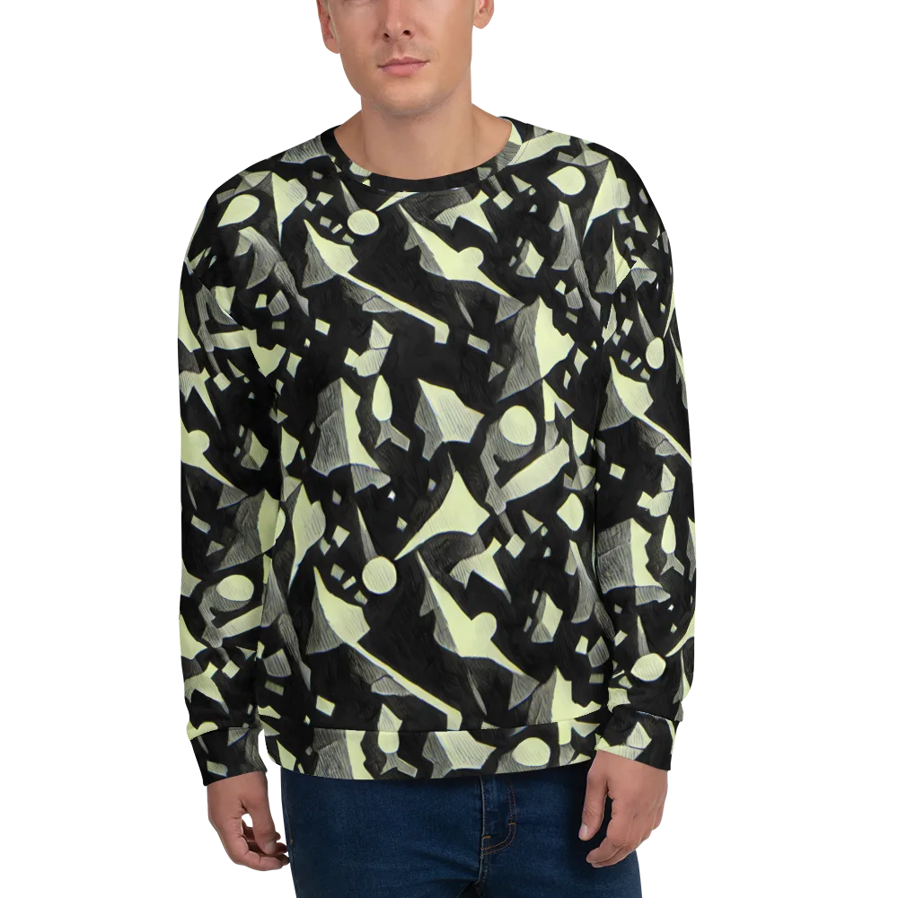 Obsidian Circuit on Sweatshirt — Front