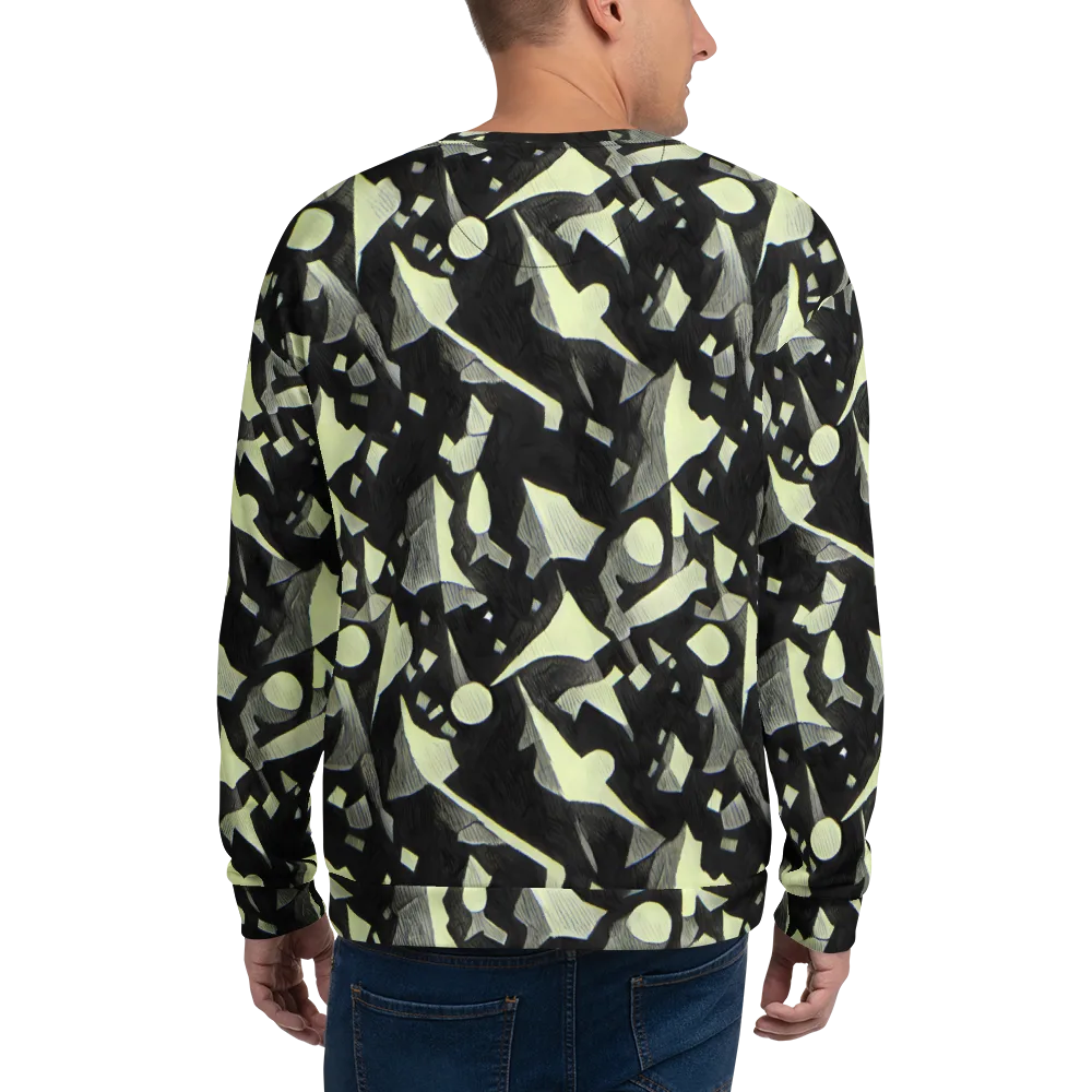 Obsidian Circuit on Sweatshirt — Back