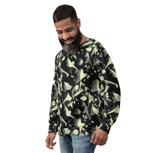 Obsidian Circuit on a Sweatshirt