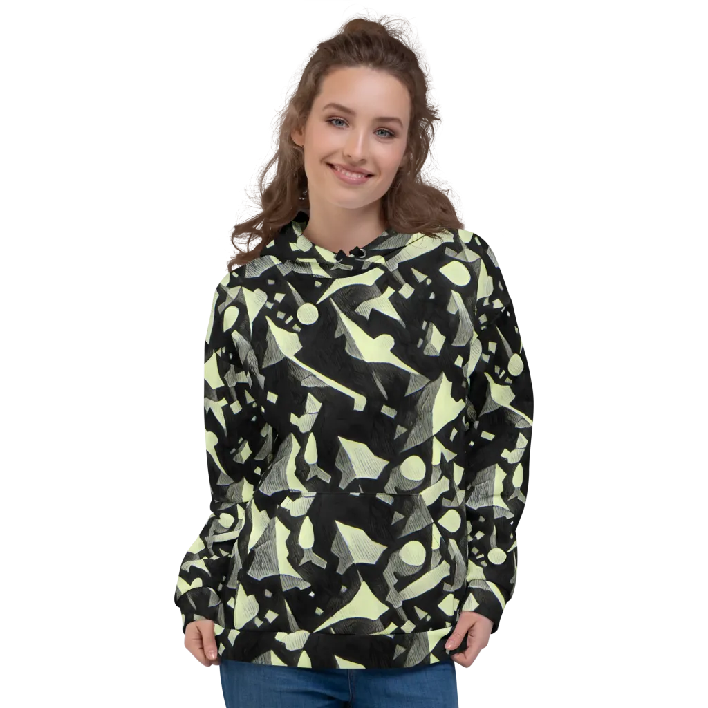 Obsidian Circuit on Hoodie — Front