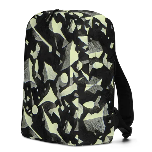 Obsidian Circuit on a Minimalist Backpack