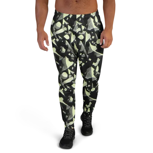 Obsidian Circuit on a Men's Joggers