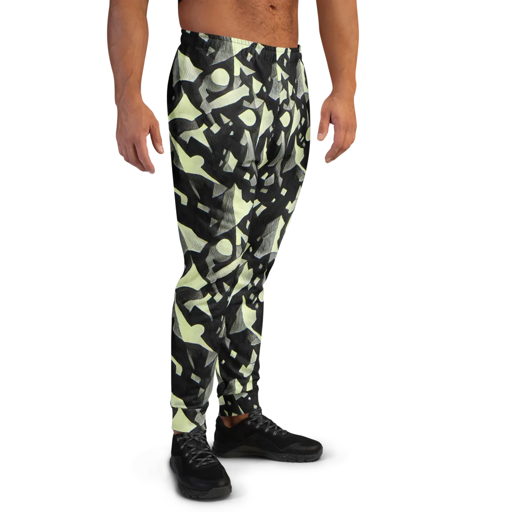 Obsidian Circuit on Men's Joggers — Right