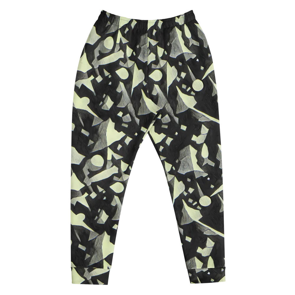 Obsidian Circuit on Men's Joggers — Front