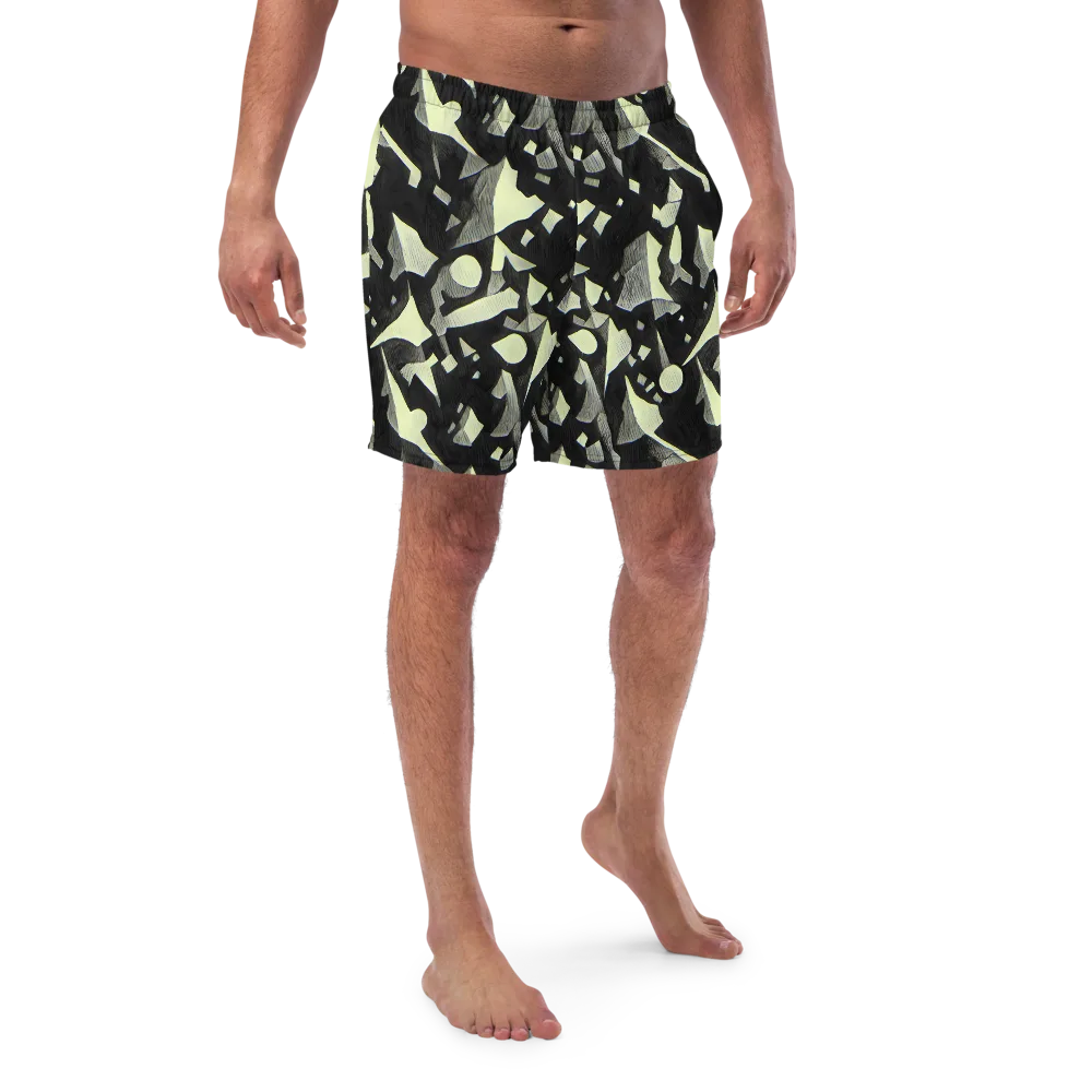 Obsidian Circuit on Swim Trunks — Front