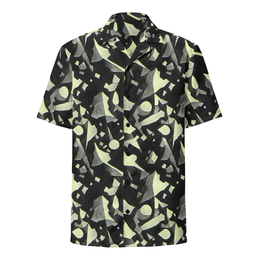 Obsidian Circuit on Button Shirt — Front