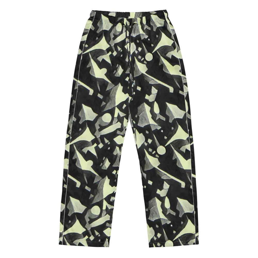 Obsidian Circuit on Women's Pajama Pants — Front