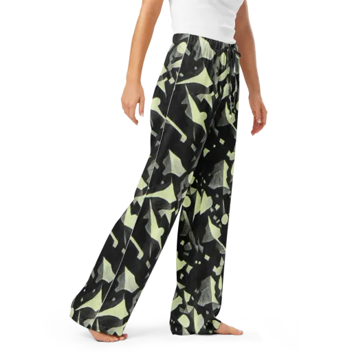 Obsidian Circuit on a Women's Pajama Pants