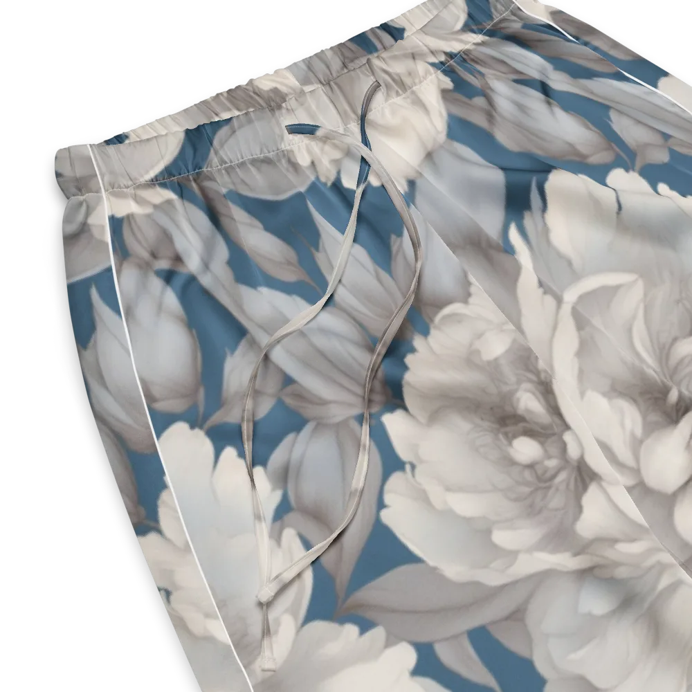 Silver Petal Tide on Women's Pajama Pants — Product details