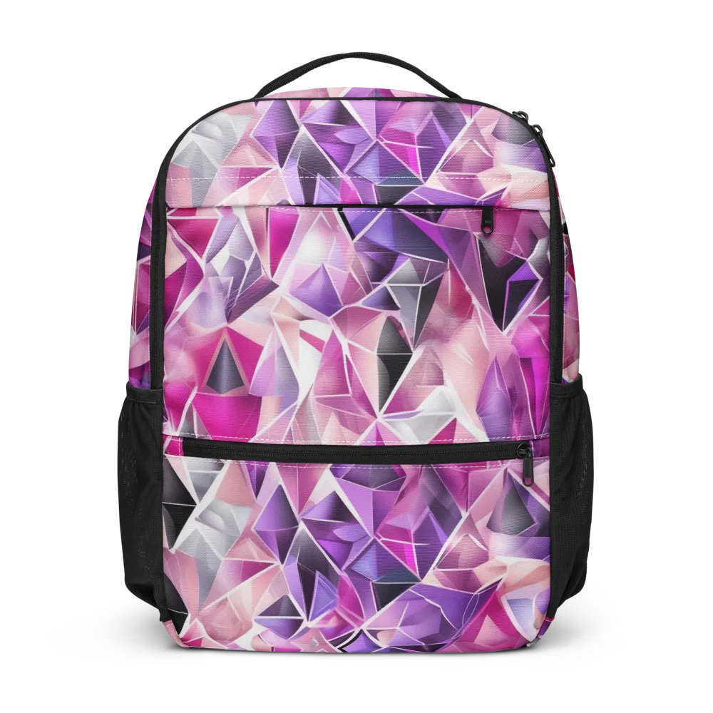 Amethyst Static on Utility Backpack — Front