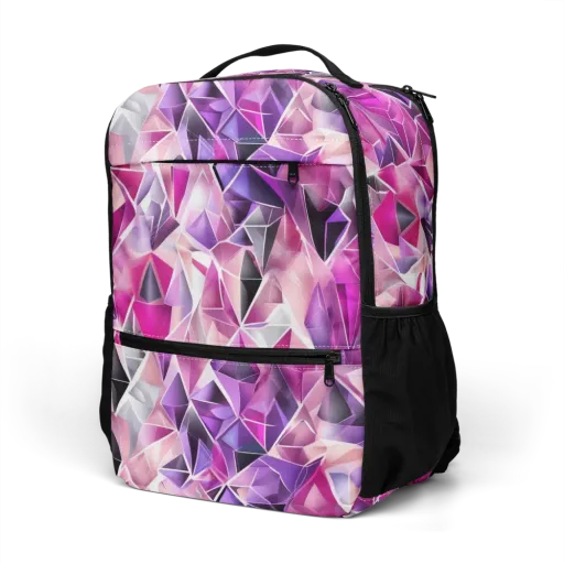 Amethyst Static on a Utility Backpack