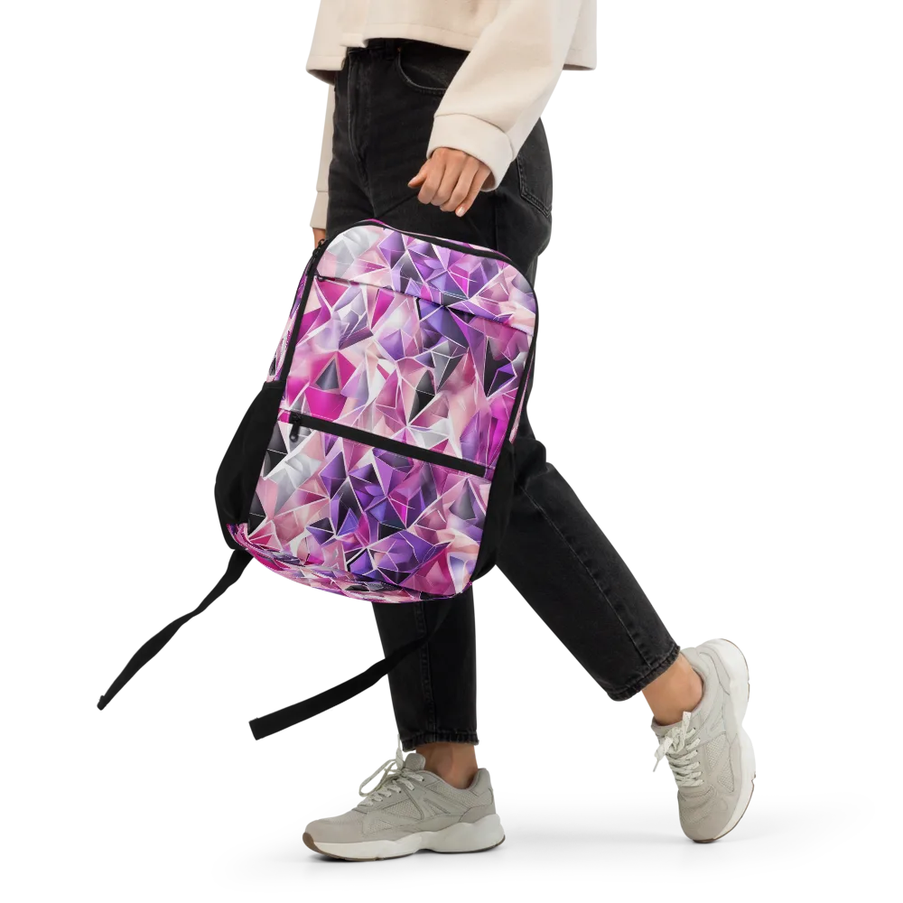 Amethyst Static on Utility Backpack — Front