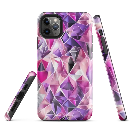 Amethyst Static on a Tough Case for iPhone®