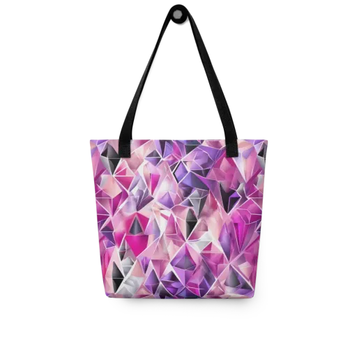 Amethyst Static on a Tote Bag