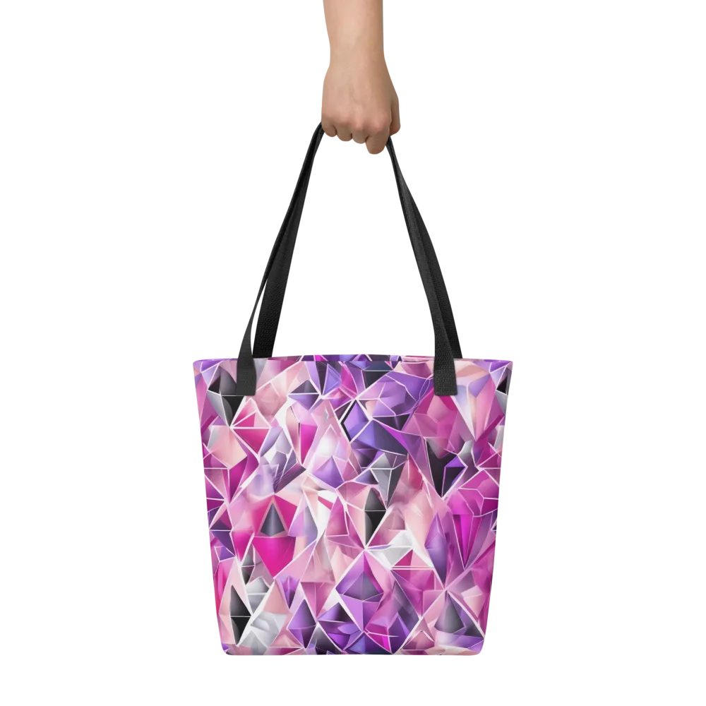 Amethyst Static on Tote Bag — Front