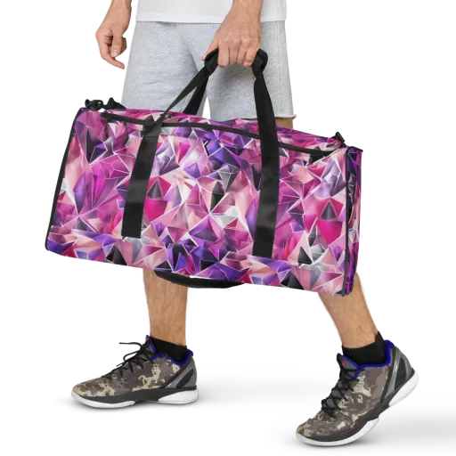 Amethyst Static on a Duffle Bag