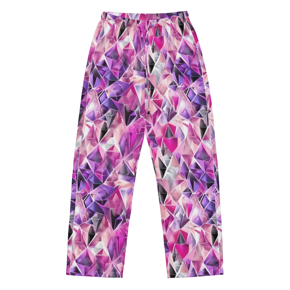 Amethyst Static on Women's Pajama Pants — Front