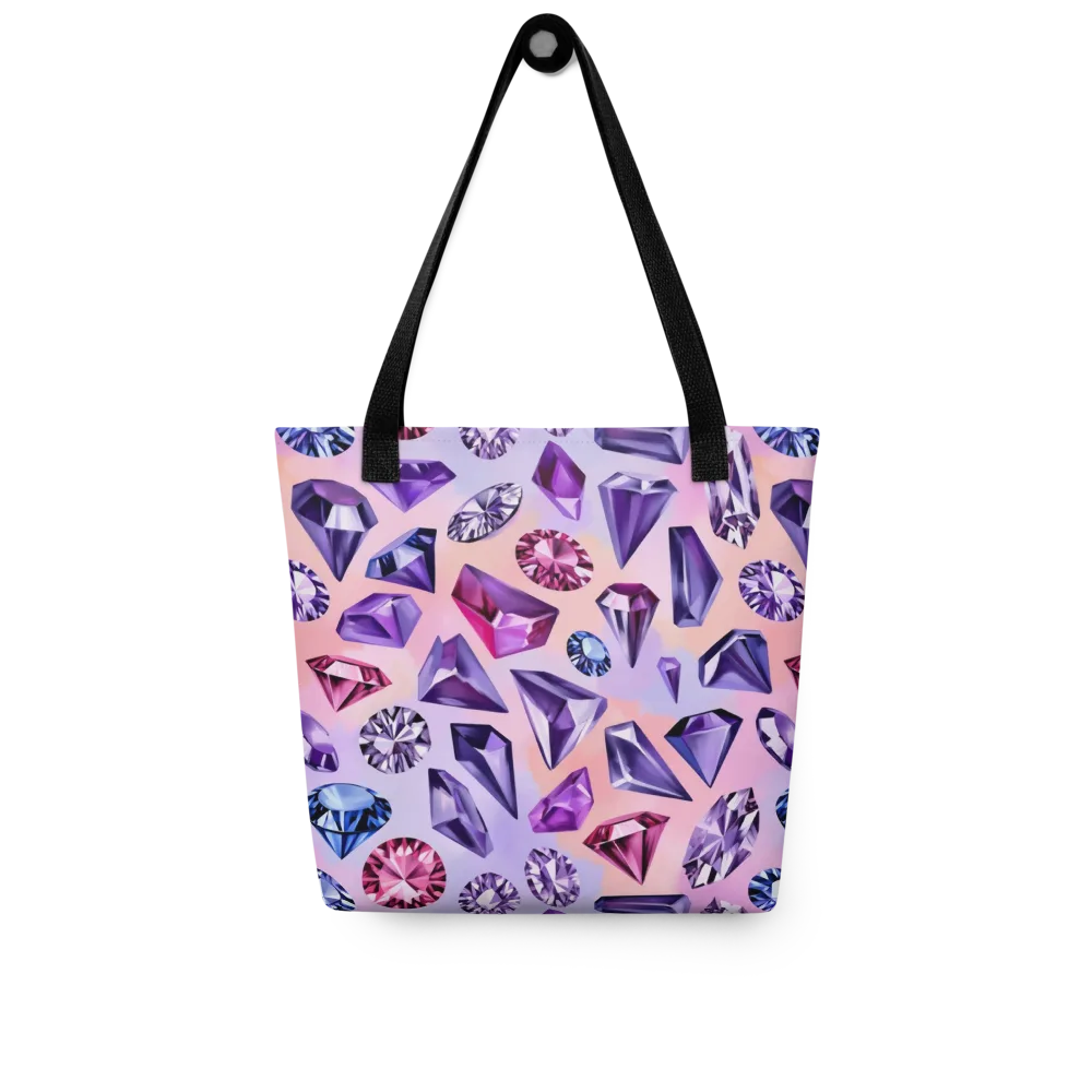Violet Facets on Tote Bag — Front