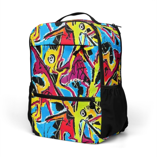 Electric Fossils on a Utility Backpack