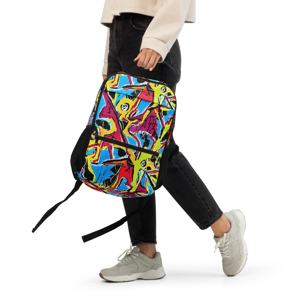 Electric Fossils on Utility Backpack — Front