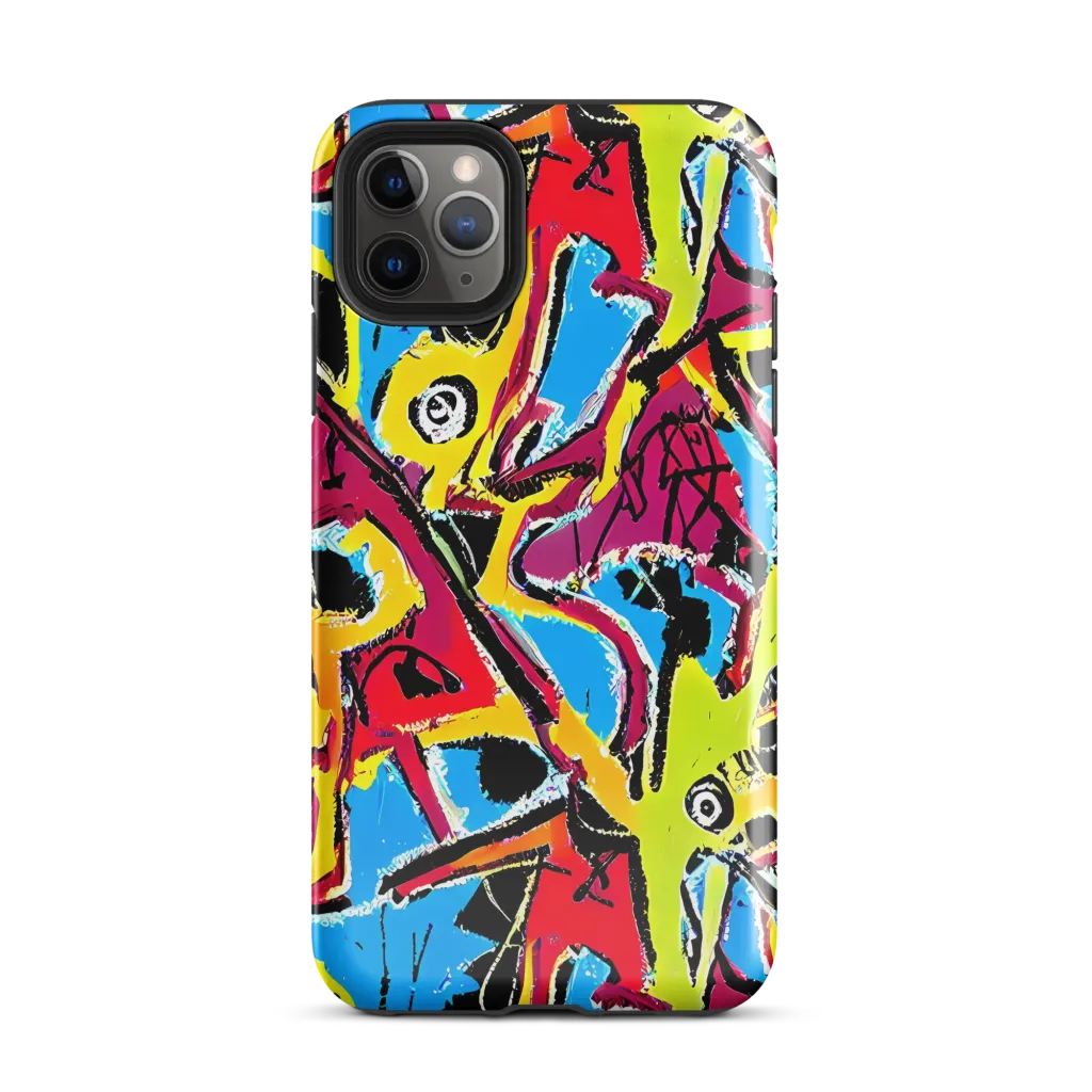 Electric Fossils on Tough Case for iPhone® — Front