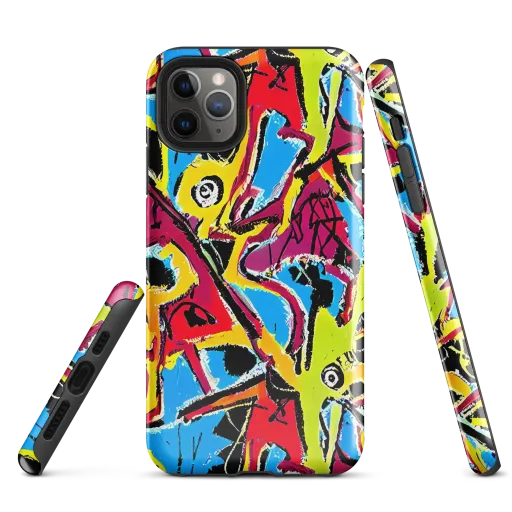 Electric Fossils on a Tough Case for iPhone®