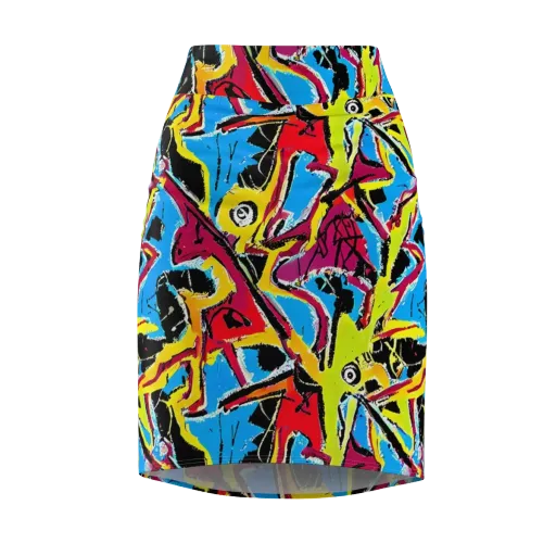 Electric Fossils on a Pencil Skirt